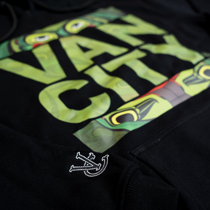 VANCITY X ADAM LEWIS FROG UNDMC HOODIE - BLACK