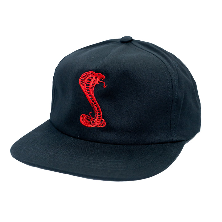 LUCKY SNAKE SNAPBACK - BLACK