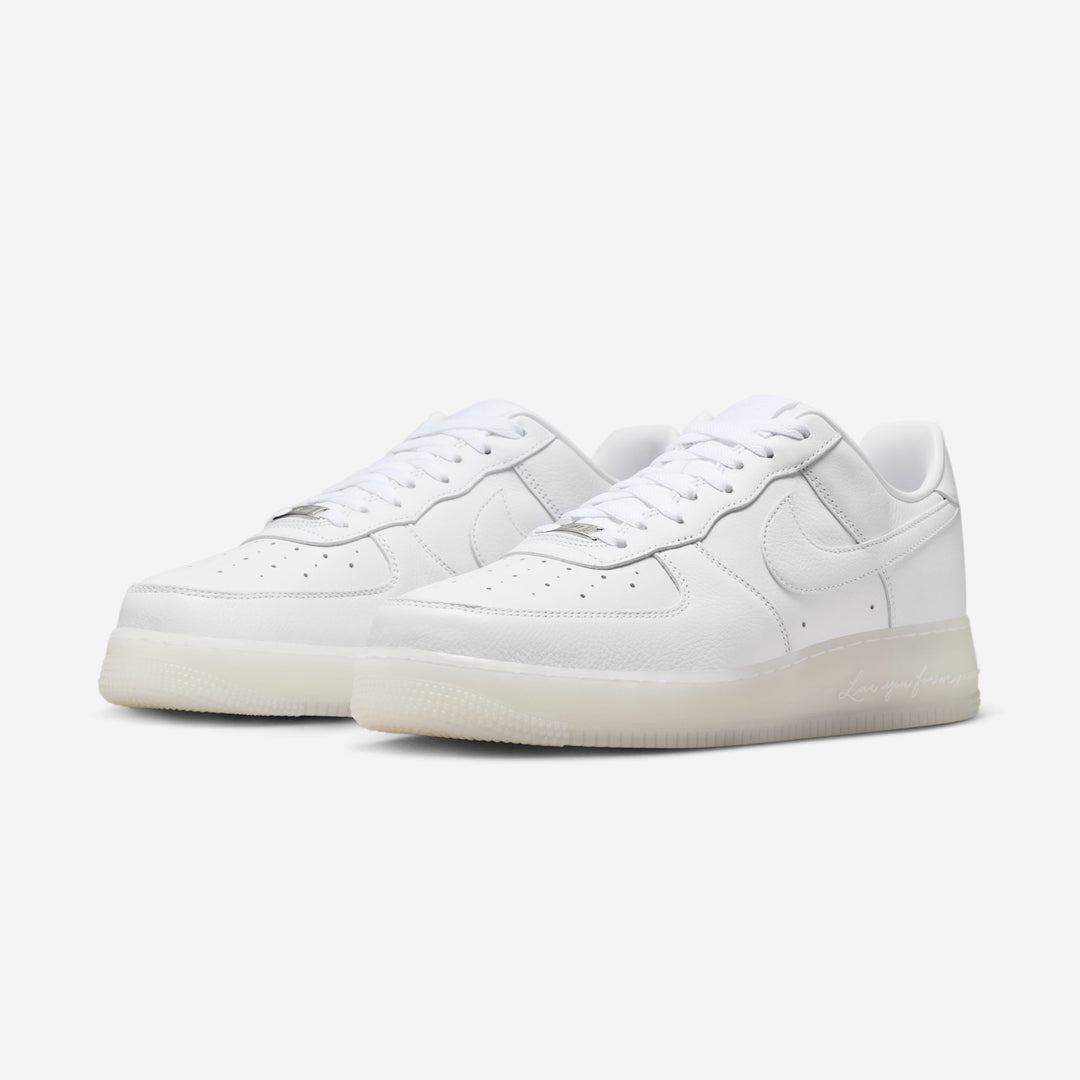 NIKE AIR FORCE 1 LOW SP CZ8065-101 "NOCTA" - WHITE/COBALT TINT/METALLIC SILVER