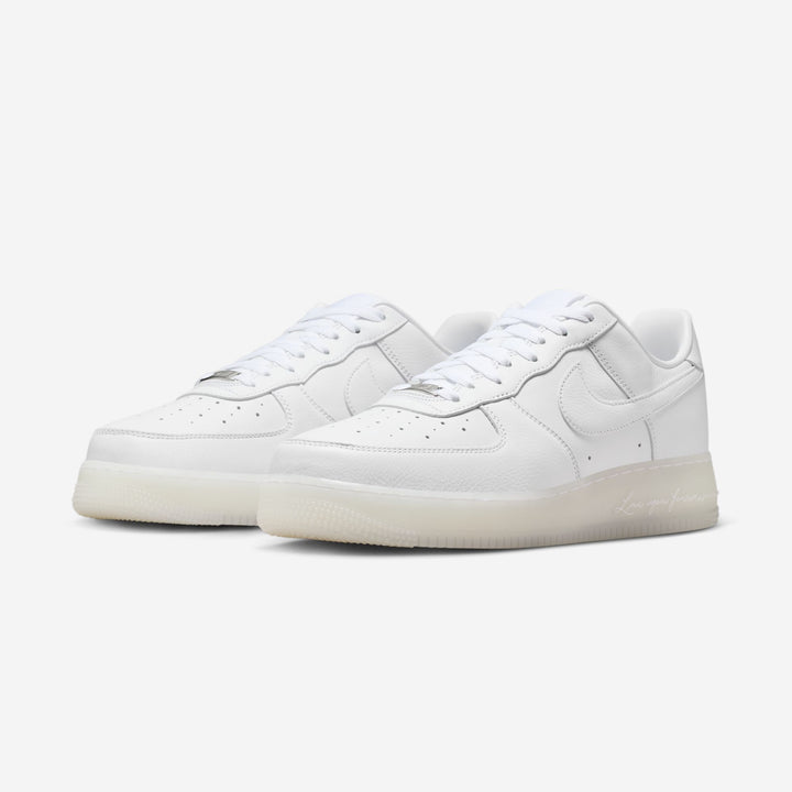 NIKE AIR FORCE 1 LOW SP CZ8065-101 "NOCTA" - WHITE/COBALT TINT/METALLIC SILVER