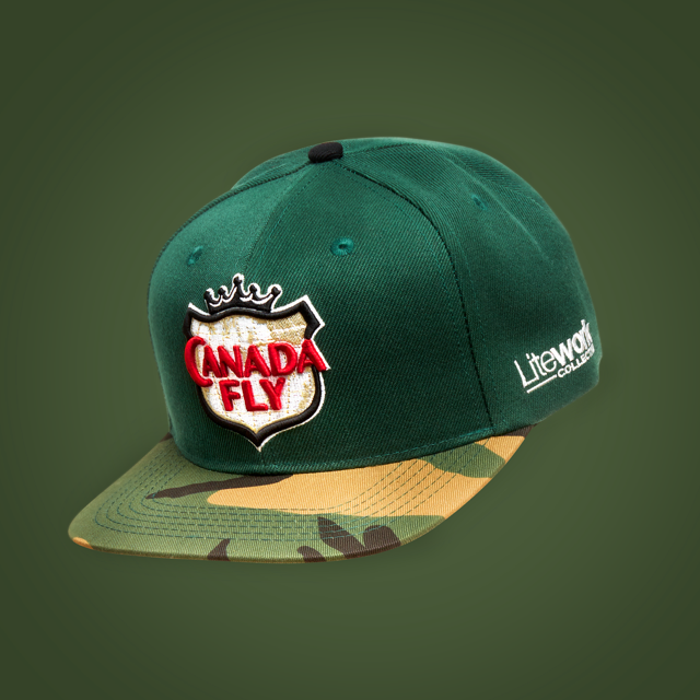 LITEWORK COLLECTIVE CANADA FLY SNAP - ARMY