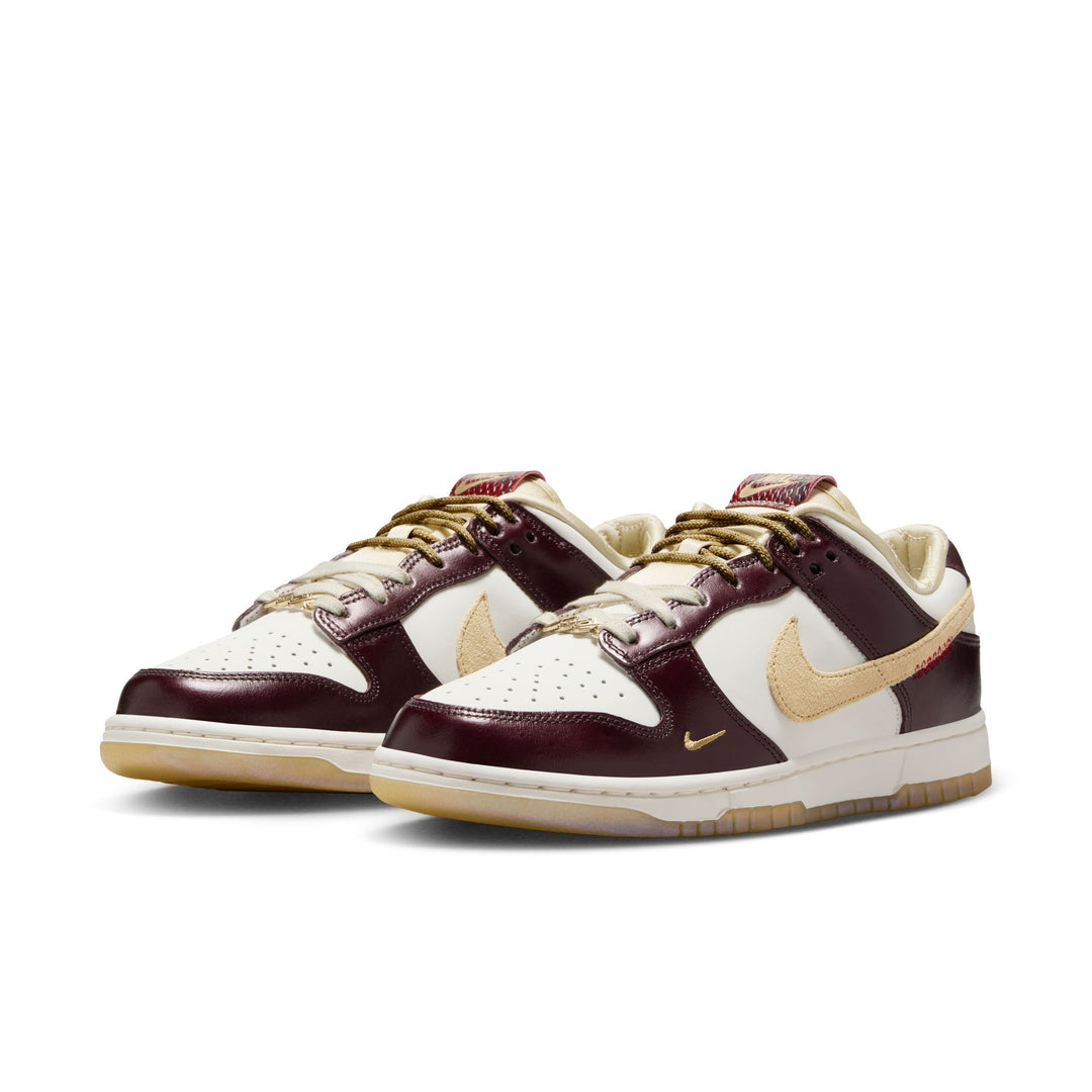 WOMENS NIKE DUNK LOW LX HV5991-171 "YEAR OF THE SNAKE" - SAIL/BURGUNDY CRUSH/TEAM GOLD