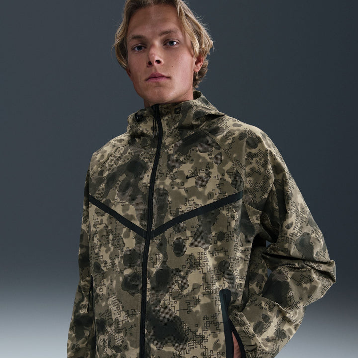 NIKE TECH WOVEN JACKET HV0979-210 - NEUTRAL OLIVE/BLACK