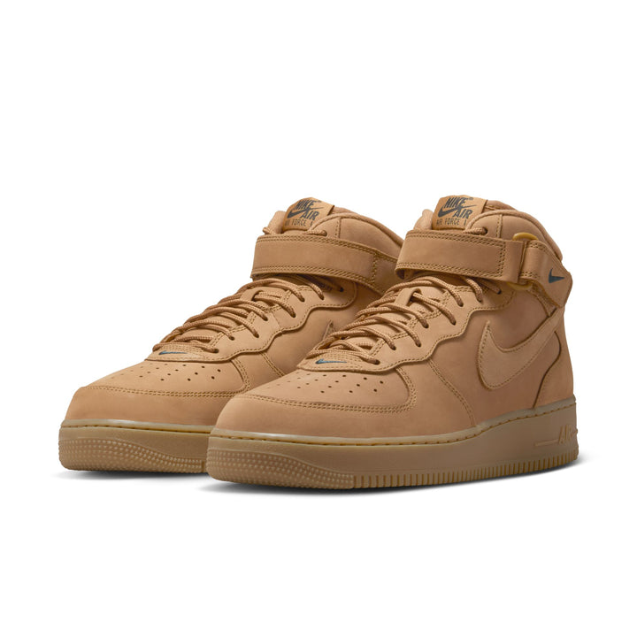 NIKE AIR FORCE 1 MID '07 PREMUIM QS 715889-200 "LIN" - LIN/LIN