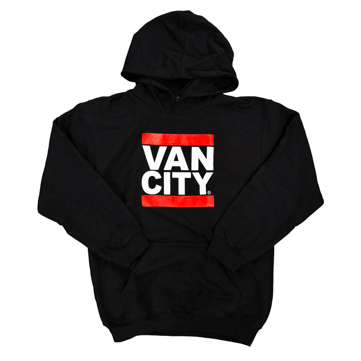 VO UNDMC YOUTH HOOD - BLACK