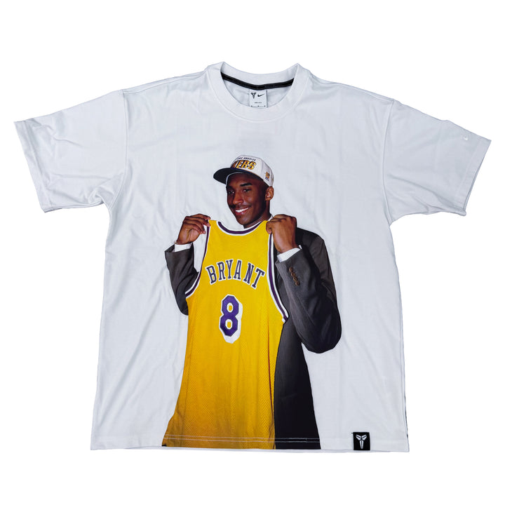 NIKE KOBE TEE IF4959-100  "DRAFT DAY"- WHITE