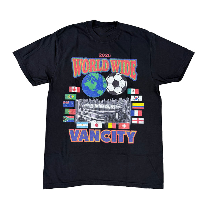 Vancity Worldwide Tee - Black