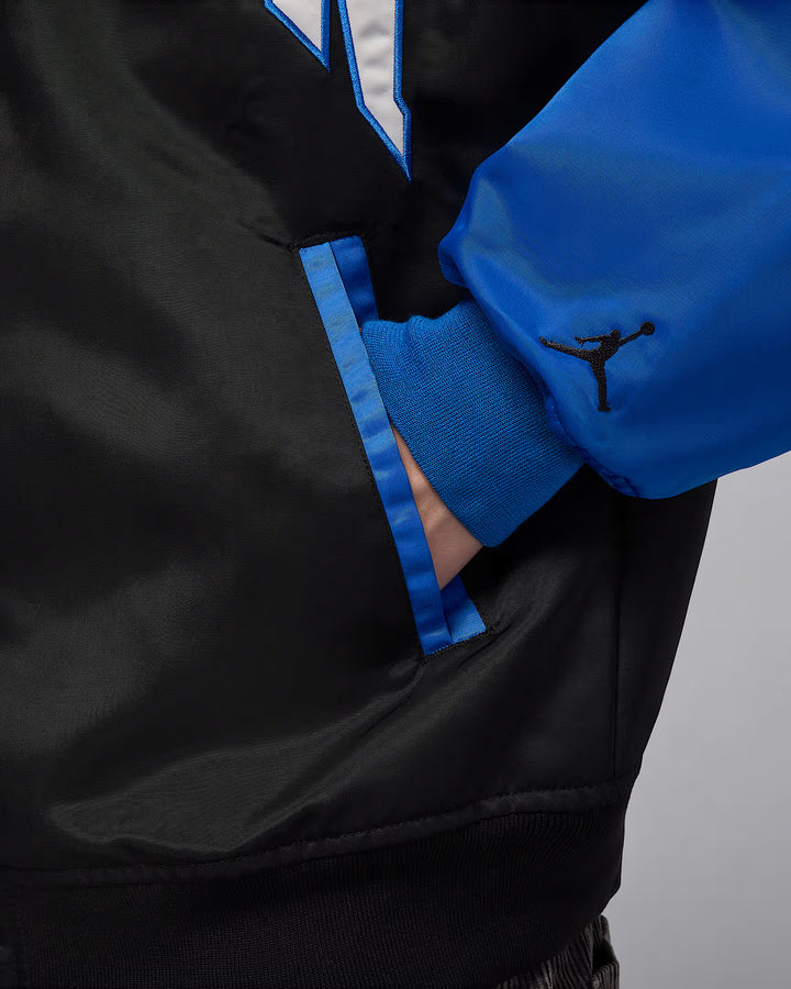 JORDAN BROOKLYN VARSITY JACKET HV0099-010 - BLACK