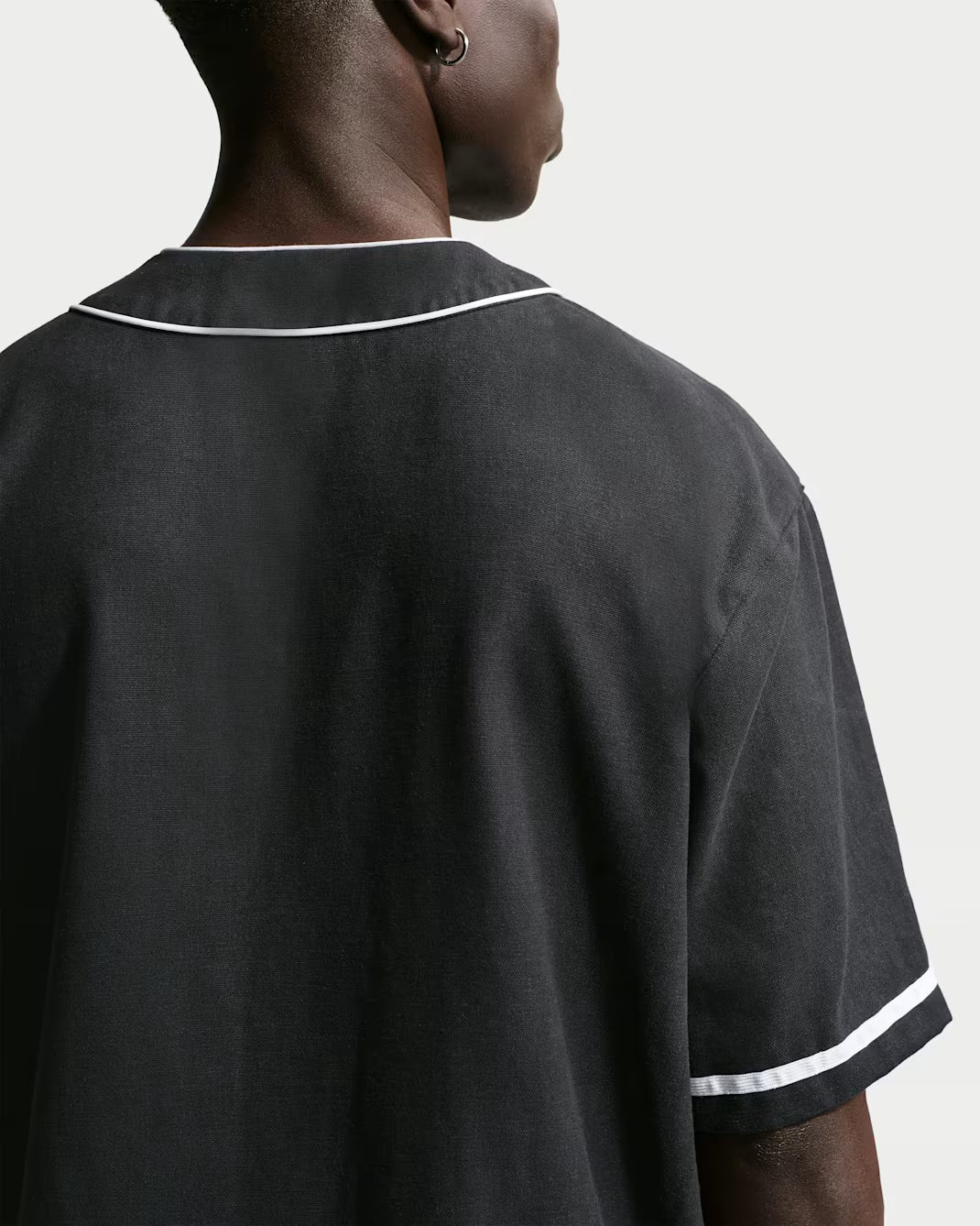 NIKE NL SS VINTAGE SPORT TOP IF2229-010 BLACK/WHITE - BLACK/WHITE
