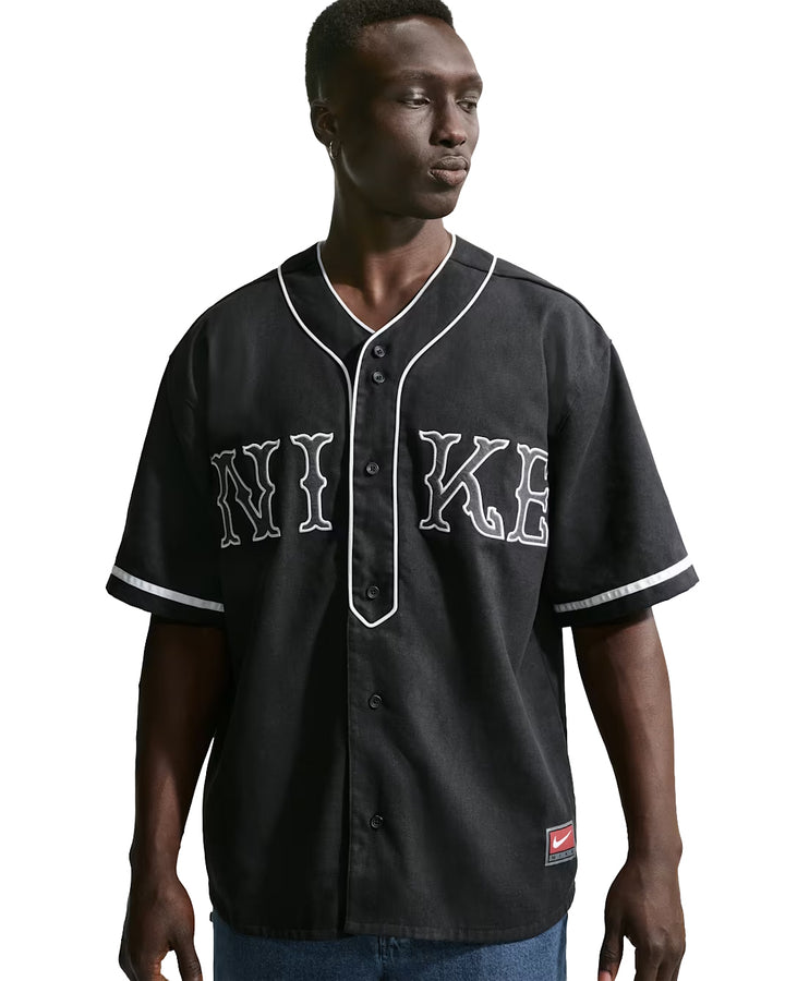 NIKE NL SS VINTAGE SPORT TOP IF2229-010 BLACK/WHITE - BLACK/WHITE