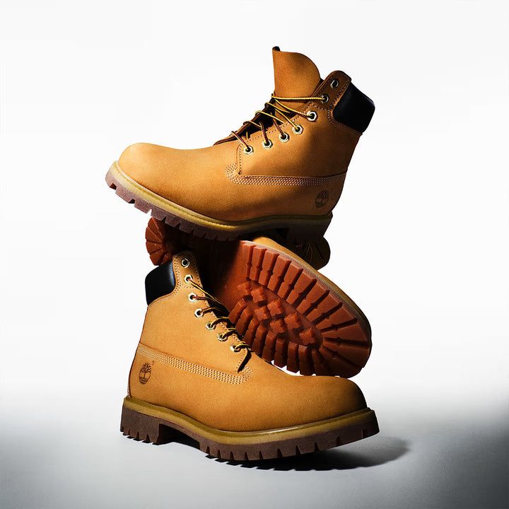 TIMBERLAND PREMIUM 6 INCH LACE UP BOOT - WHEAT