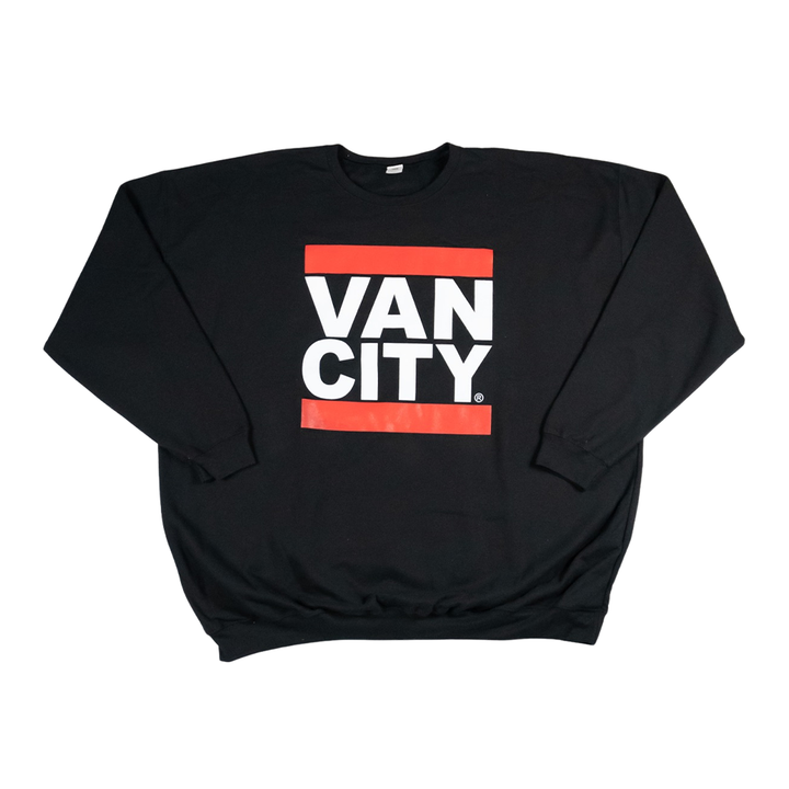 VO big+tall UnDMC crew - Black