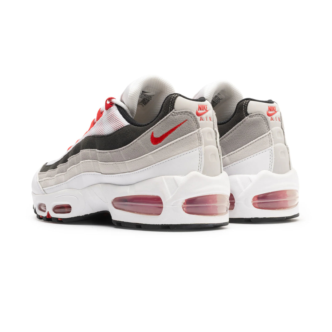 NIKE AIR MAX 95 BIG BUBBLE PREMIUM IB7862-100 "WHITE CEMENT" - WHITE CEMENT/RED