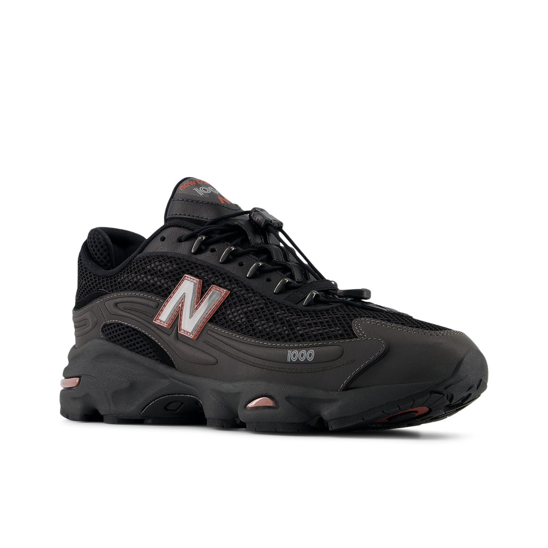 NEW BALANCE U100010A BLACK METALLIC/RED ROCK