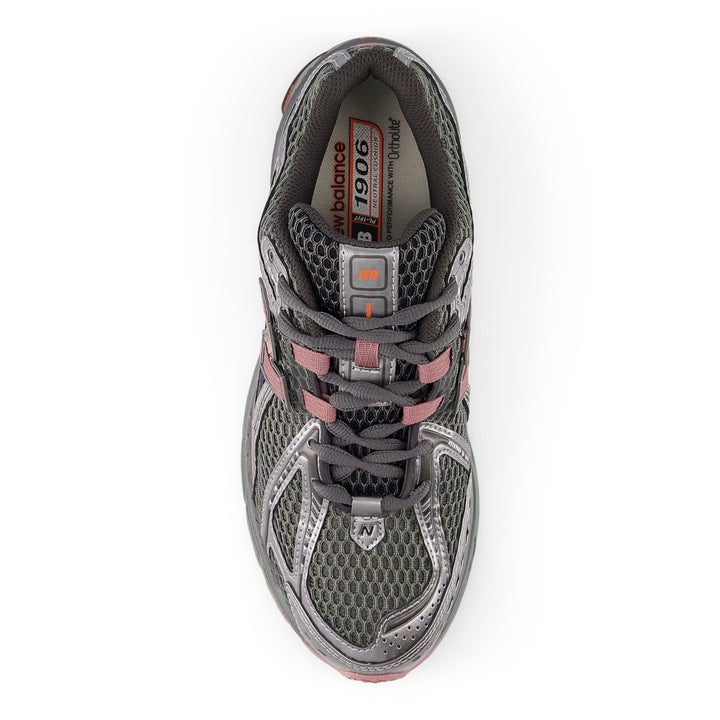 NEW BALANCE U190629R - DARK SILVER METALLIC/ ROSEWOOD