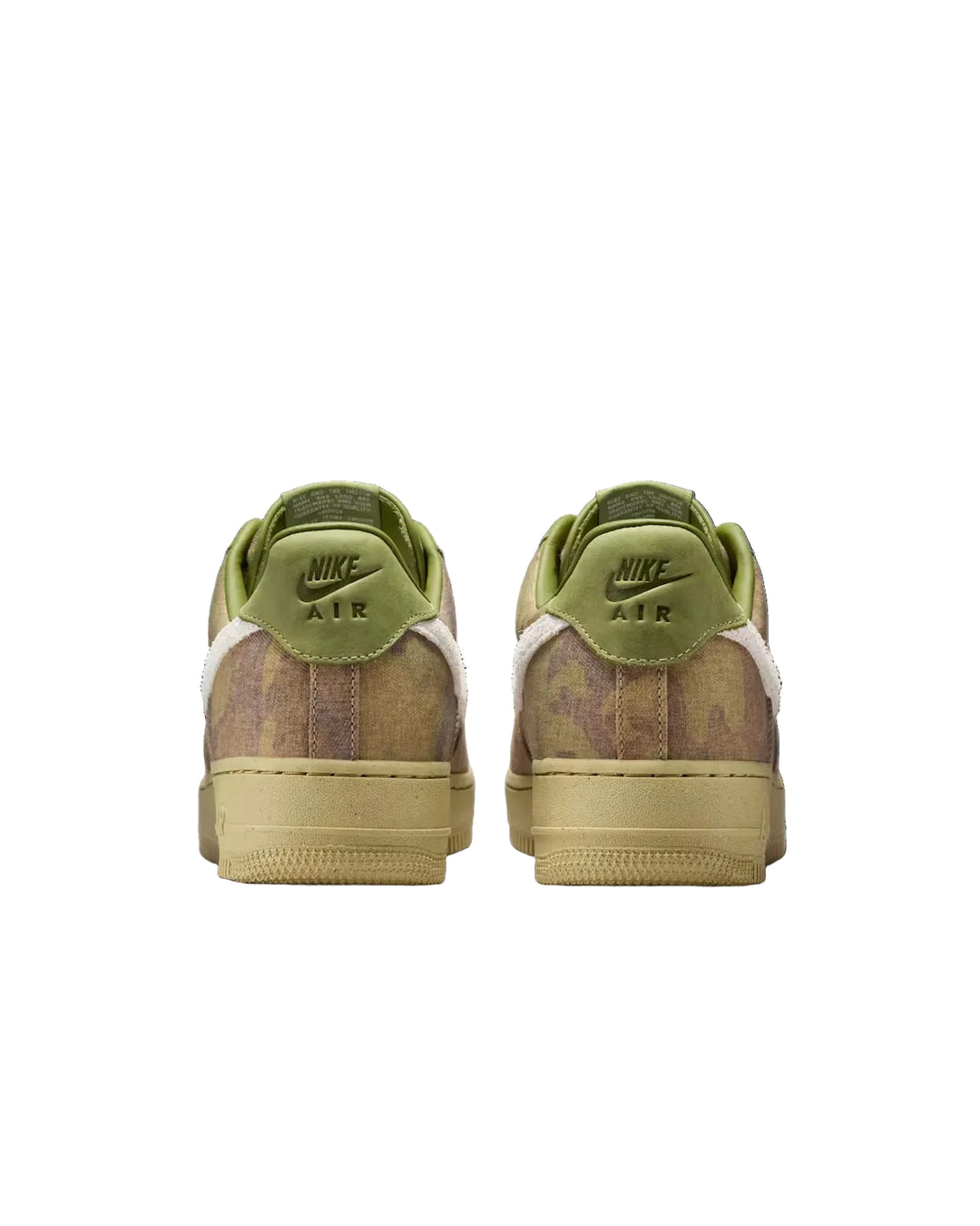 NIKE AIR FORCE 1 LOW QS “WHEATGRASS CAMO” IO5011-300 - ASPARAGUS/ALUMINUM/PHANTOM/WHEAT GRASS