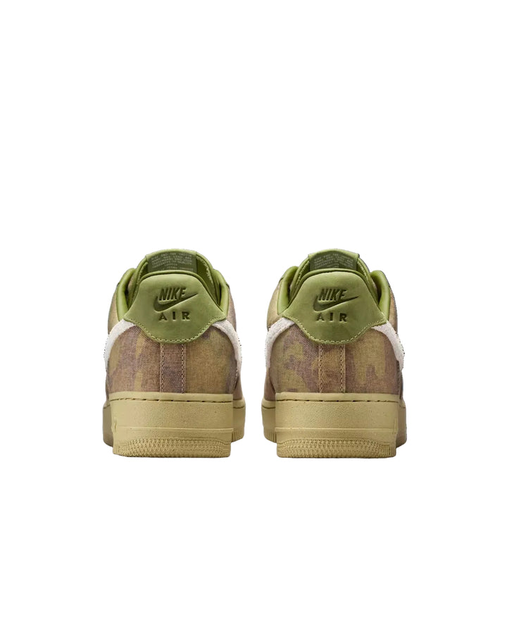 NIKE AIR FORCE 1 LOW QS “WHEATGRASS CAMO” IO5011-300 - ASPARAGUS/ALUMINUM/PHANTOM/WHEAT GRASS