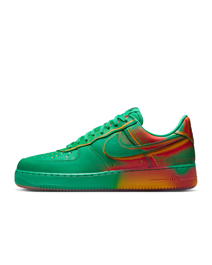 NIKE AIR FORCE 1 LOW RETRO IB6834-300 "STADUIM GREEN" - STADIUM GREEN/LASER ORANGE/BRIGHT CRIMSON