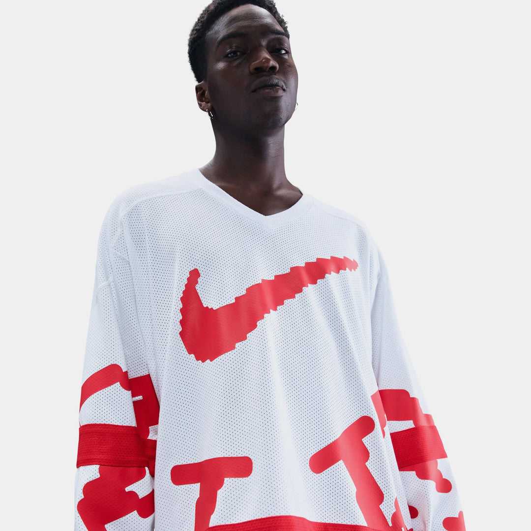 NIKE CLUB HOCKEY JERSEY NEO HV1137-100 - WHITE/WHITE/RED