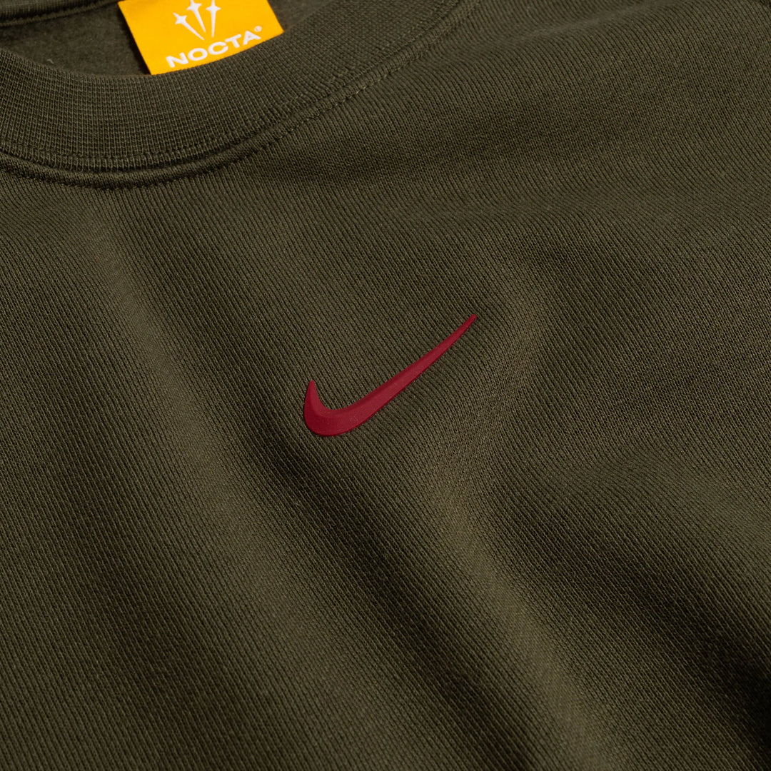 NIKE NOCTA CREWNECK FLEECE FN8160-325 - CARGO/KHAKI