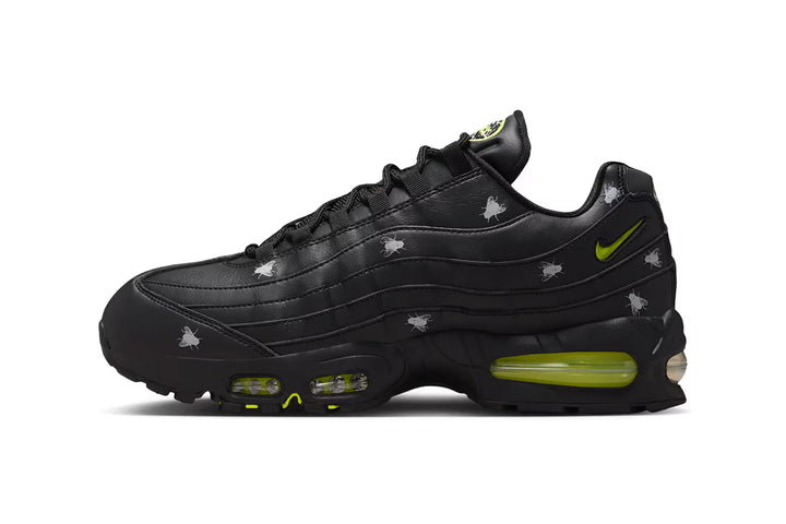 NIKE AIR MAX 95 PREMIUM IM3082-001 "HOUSE OF FLIES" BLACK/NEON YELLOW-BLACK
