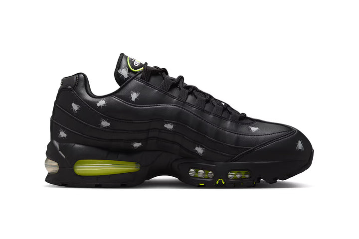 NIKE AIR MAX 95 PREMIUM IM3082-001 "HOUSE OF FLIES" BLACK/NEON YELLOW-BLACK
