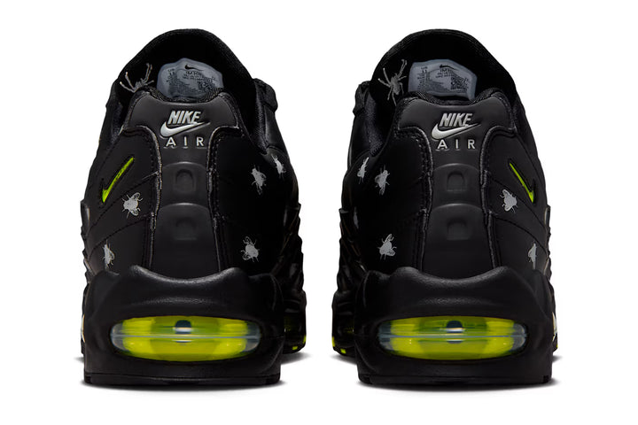 NIKE AIR MAX 95 PREMIUM IM3082-001 "HOUSE OF FLIES" BLACK/NEON YELLOW-BLACK
