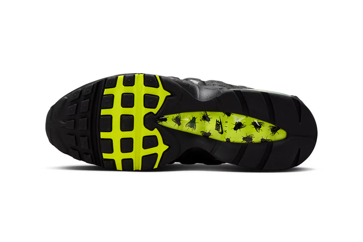 NIKE AIR MAX 95 PREMIUM IM3082-001 "HOUSE OF FLIES" BLACK/NEON YELLOW-BLACK