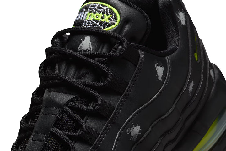 NIKE AIR MAX 95 PREMIUM IM3082-001 "HOUSE OF FLIES" BLACK/NEON YELLOW-BLACK