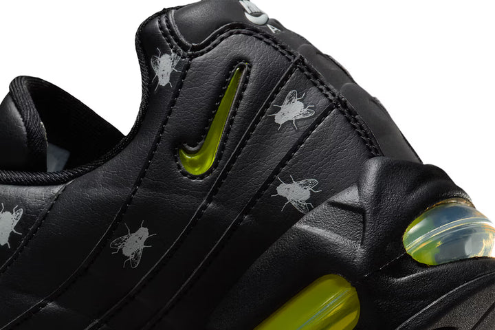 NIKE AIR MAX 95 PREMIUM IM3082-001 "HOUSE OF FLIES" BLACK/NEON YELLOW-BLACK