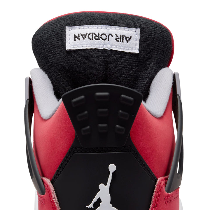 AIR JORDAN 4 RETRO (GS) FQ81213-600 "TORO" - FIRE RED/WHITE