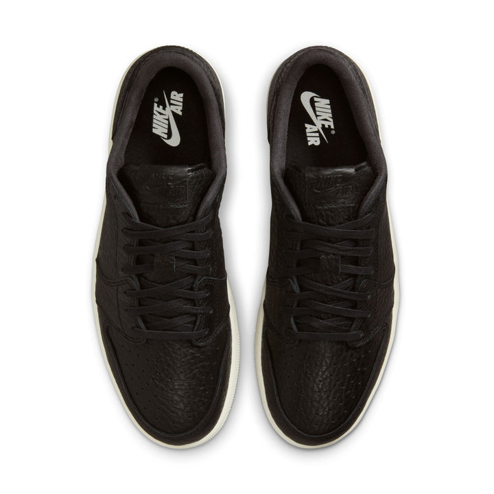 AIR JORDAN 1 RETRO LOW NS 848775-005 "BLACK" - BLACK/BLACK/SAIL