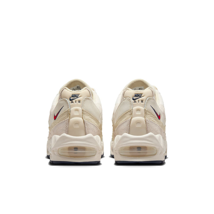 NIKE AIR MAX 95 OG PREMUIM IH4378-110 "BIG BUBBLE PALE IVORY" - PALE IVORY/LIGHT KHAKI/SAIL/UNIVERSITY RED
