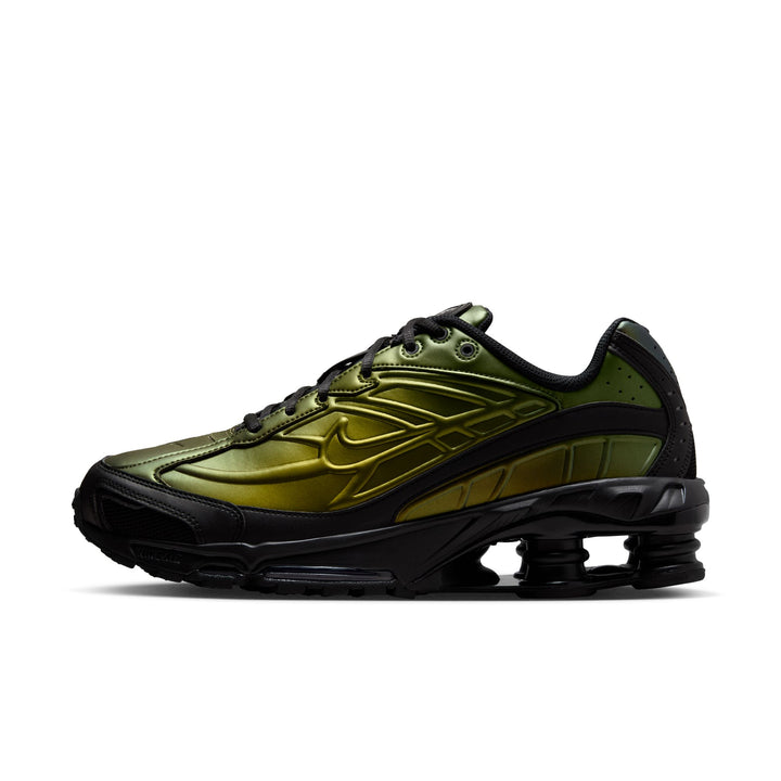 NIKE SHOX RIDE 2 IH4468-001 "BLACK/OLIVE KHAKI" - BLACK/OLIVE FLAK/METALLIC SILVER/CARGO KHAKI