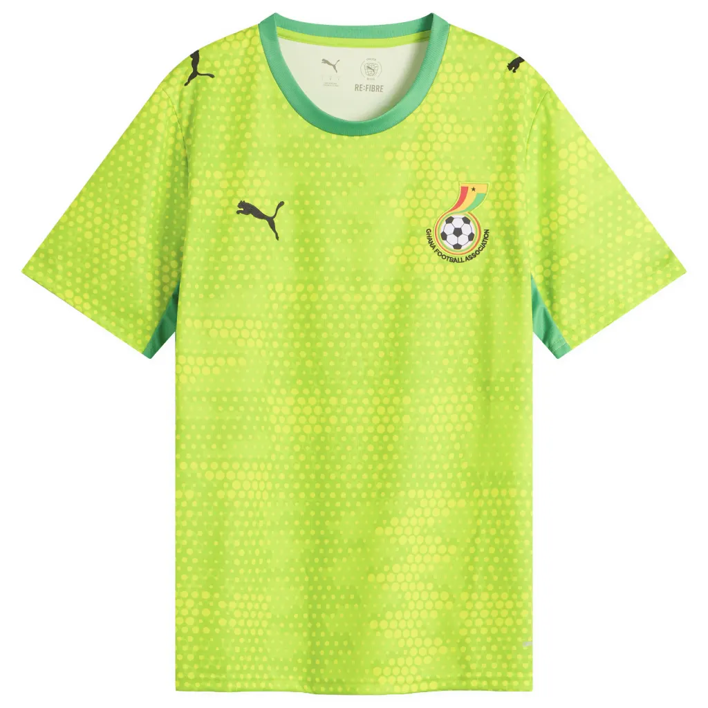 PUMA x GFA x SALEHE BEMBURY REPLICA MATCH GOALKEEPER JERSEY 78709988-300 "GHANA" - LIME