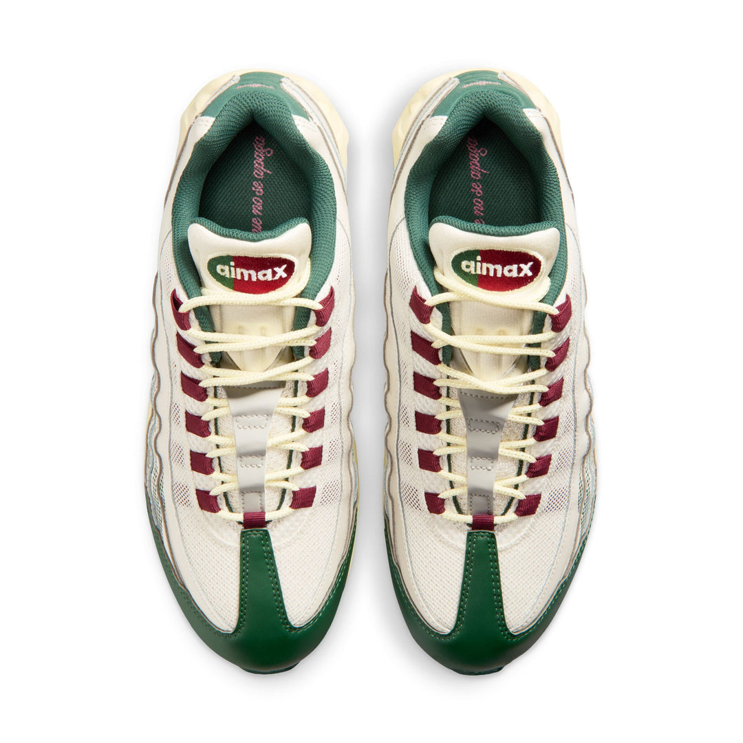 NIKE AIR MAX 95 BIG BUBBLE SE IR5900-030 "MEXICO" - PHANTOM/FIR/ALABASTER/TEAM RED