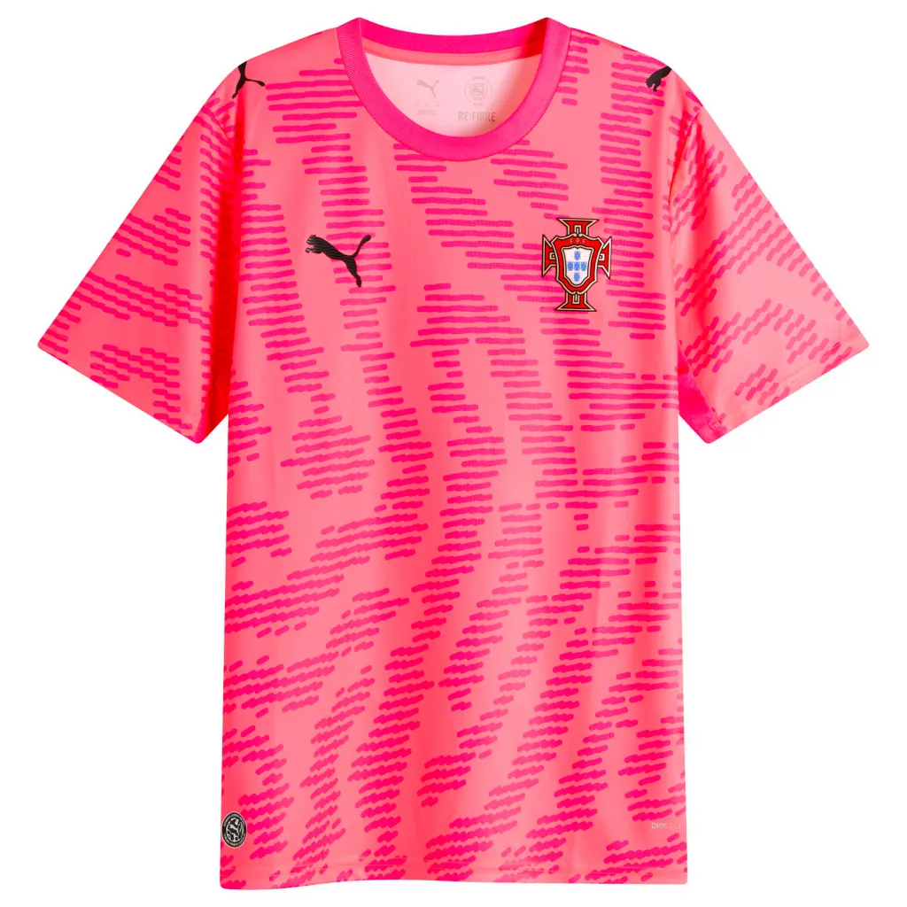 PUMA x GFA x SALEHE BEMBURY REPLICA MATCH GOALKEEPER JERSEY 78710181-690 PORTUGAL - PINK SUN