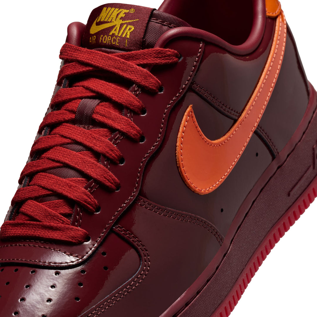 NIKE AIR FORCE 1 LOW QS IO4489-601 PATENT PACK “DARK TEAM RED”