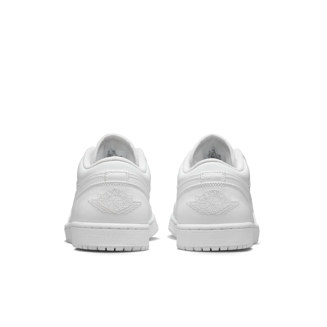 AIR JORDAN 1 LOW 553558-136 "TRIPLE WHITE" - WHITE/WHITE