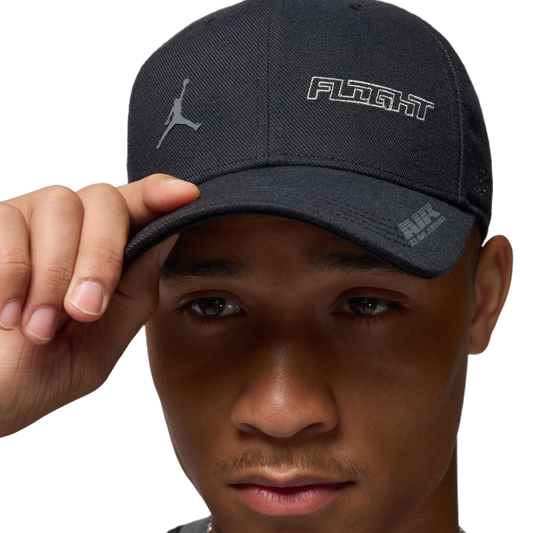 JORDAN RISE STRUCTURED CAP BLACK