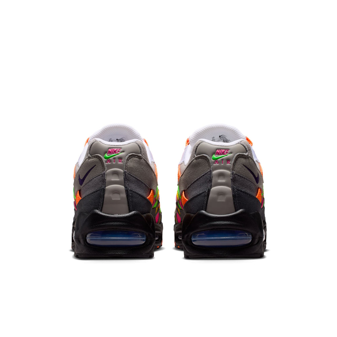 NIKE AIR MAX 95 WOVEN IB3695-100 "MULTICOLOUR" - WHITE/PURPLE DYNASTY