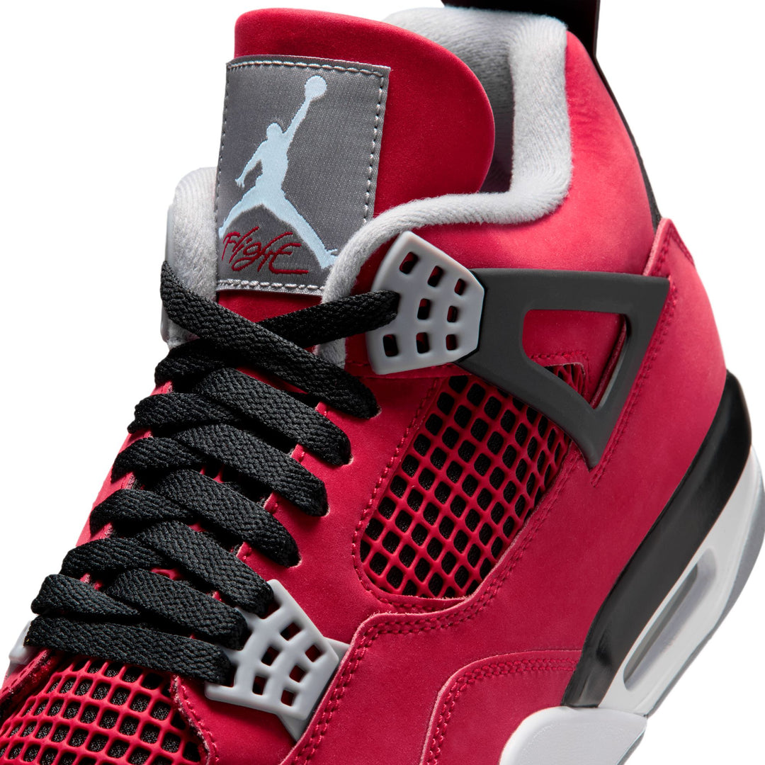 AIR JORDAN 4 RETRO FQ8138-600 "TORO BROVO" -FIRE RED/WHITE