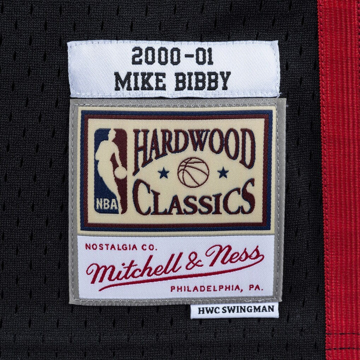 MITCHELL & NESS NBA SWINGMAN JERSEY BIBBY #10 - BLACK