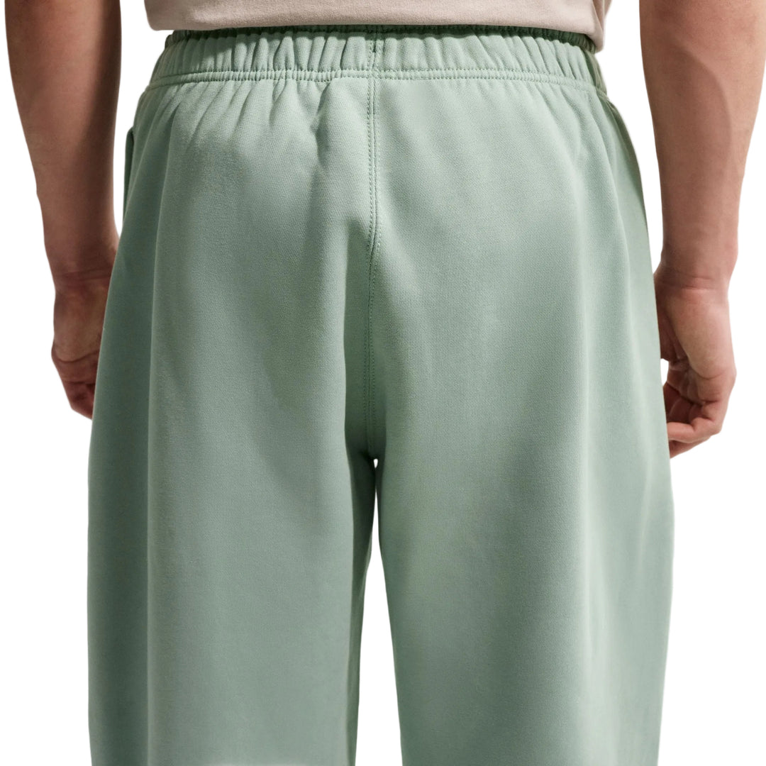 NIKE SOLO SWOOSH OPEN HEM TROUSERS HV1090-006 - STEAM/WHITE