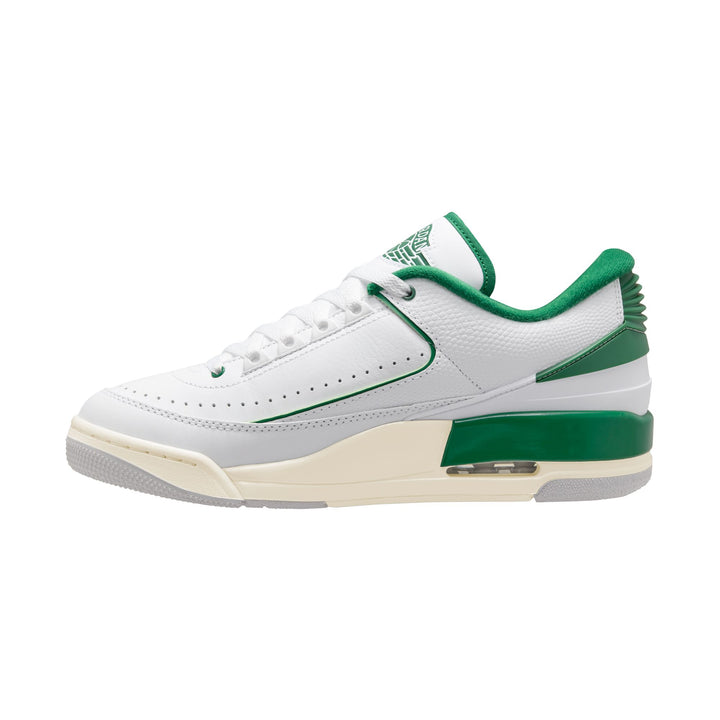 JORDAN 2/3 FD0983-103 "PINE GREEN" - WHITE/PINE GREEN-SAIL-NEUTRAL GREY