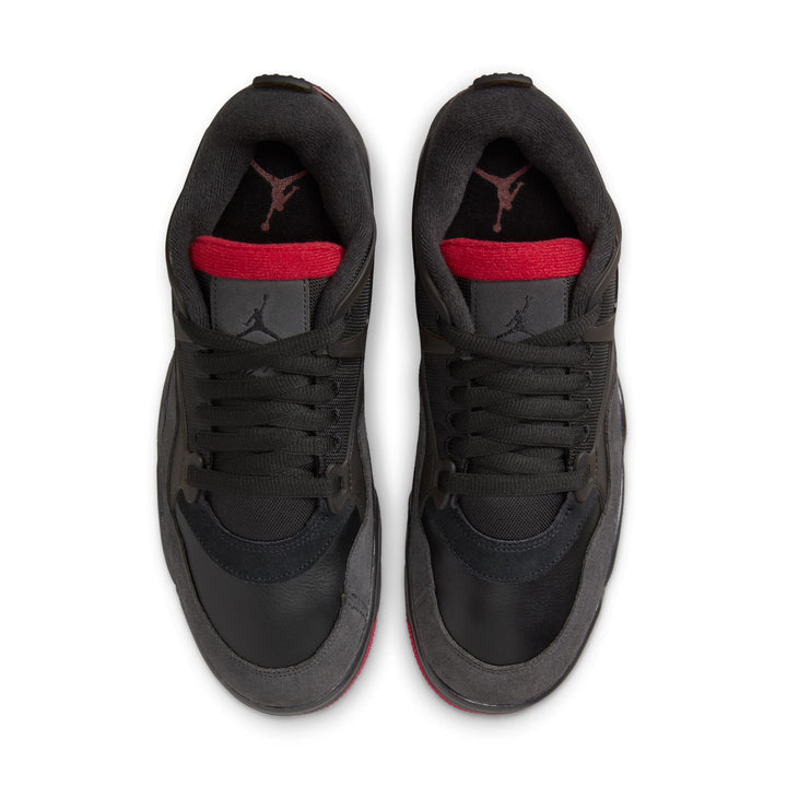 AIR JORDAN 4 RM FQ7939-060 "BRED" - BLACK/ANTHERITE/VARSITY RED