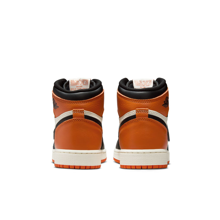 AIR JORDAN 1 RETRO HIGH OG GS FD1437-008 "SHATTERED BACKBOARD" - BLACK/SAIL/STARFISH