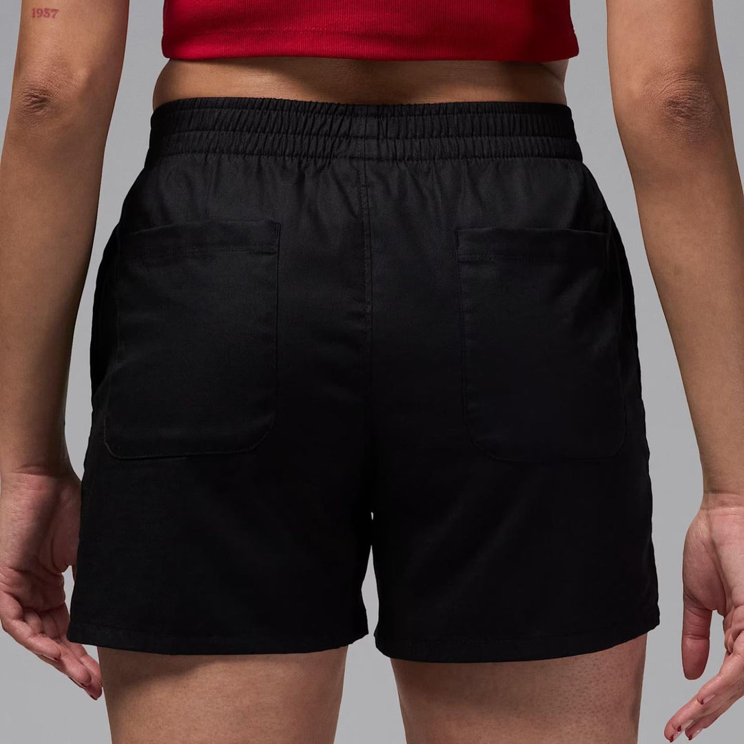 WOMENS JORDAN WOVEN SHORT - BLACK