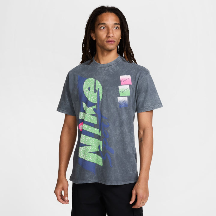 NIKE NSW M90'S TEE HV9805-060 - ANTHRACITE