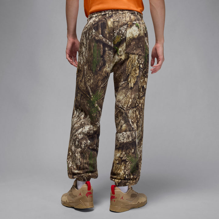 JORDAN BROOKLYN FLEECE PANT "REAL TREE" HV1862-222 - MEDUIM OLIVE/SAIL